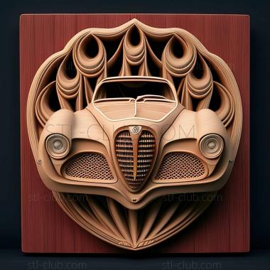 3D модель Alfa Romeo 80 (STL)